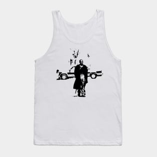 Vintage Posterize stripped Omar Tank Top